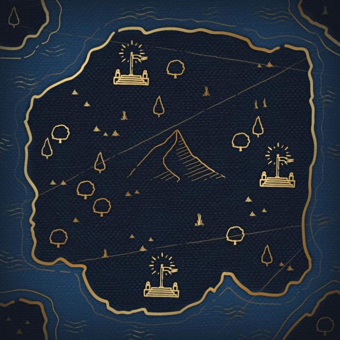 Age of Empires 4 map.